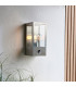 Oxford Timeless Classic Wall Lantern Brushed Stainless Steel-1