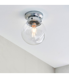 Cheswick Semi Flush Ceiling Light Chrome-1