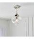 Addington Classic Semi Flush Ceiling Pendant Light Polished Nickel-1