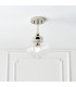 Addington Classic Semi Flush Ceiling Pendant Light Polished Nickel-2