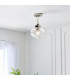 Addington Classic Semi Flush Ceiling Pendant Light Polished Nickel-3