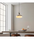 Crofton Dome Ceiling Pendant Light Polished Nickel-3