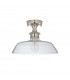 Barford Semi Flush Ceiling Pendant Light Polished Nickel-6