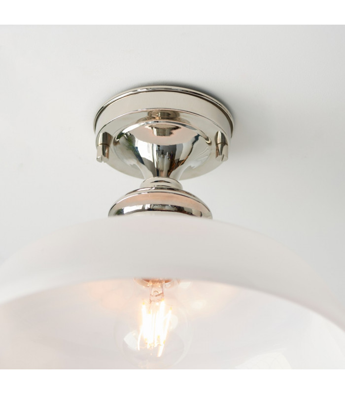 Barford Semi Flush Ceiling Pendant Light Polished Nickel-5