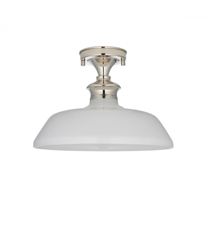 Barford Semi Flush Ceiling Pendant Light Polished Nickel-6