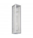 Newham Outdoor Contemporary 2 Light Wall Lamp Chrome-6