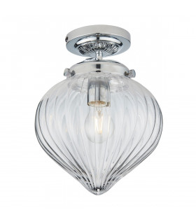 Cheston Semi Flush Ceiling Light Chrome