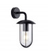 Quinn Modern Outdoor Wall Light Textured Black