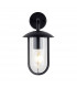 Quinn Modern Outdoor Wall Light Textured Black, IP44