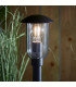 Quinn Classic Outdoor Floor Post Bollard Textured Black-5