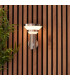 Halton Modern Solar Powered Dimmable LED Wall Lamp Brushed Stainless Steel-4