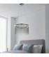 Zelma Cct Remote Control LED Dimmable Pendant Light Fine Silver Chain Waterfall Effect Polished Chrome-4