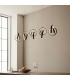 Cosma Modern Designer Integrated LED Cluster Drop Pendant Textured Black Finish-1