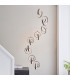 Cosma Modern Designer Integrated LED Cluster Drop Pendant Textured Black Finish-3