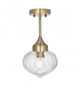 Addington Classic Semi Flush Light Polished Nickel
