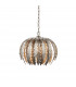 Delphine Decorative Silver Layered Leaf Ceiling Pendant Light