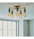 Hal Multi Arm Lamp Semi Flush Ceiling Lamp-3