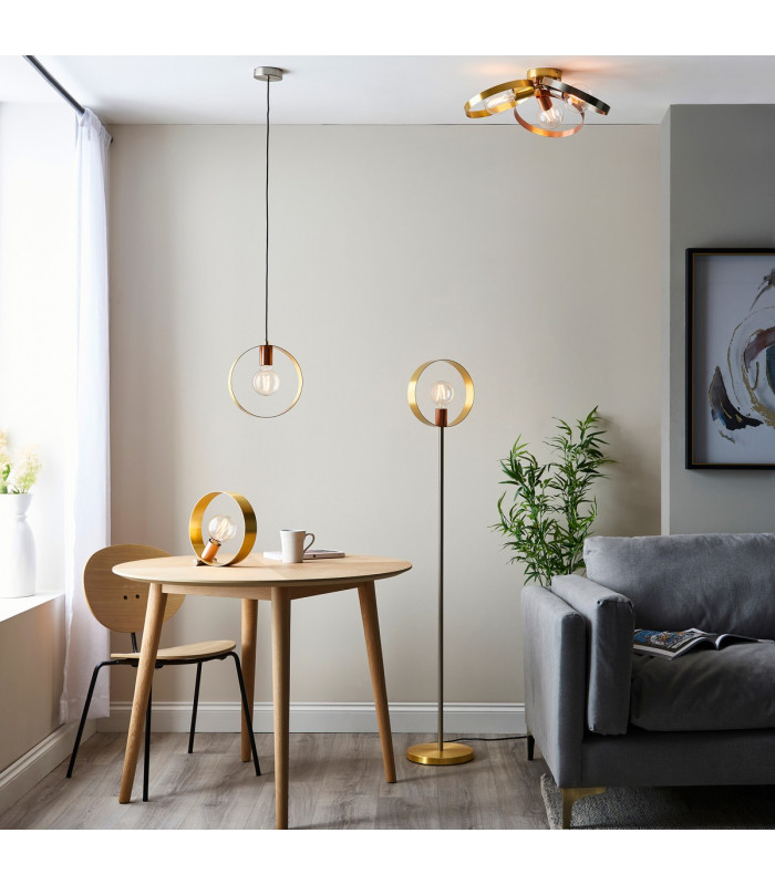 Hoop Single Pendant Ceiling Lamp-2