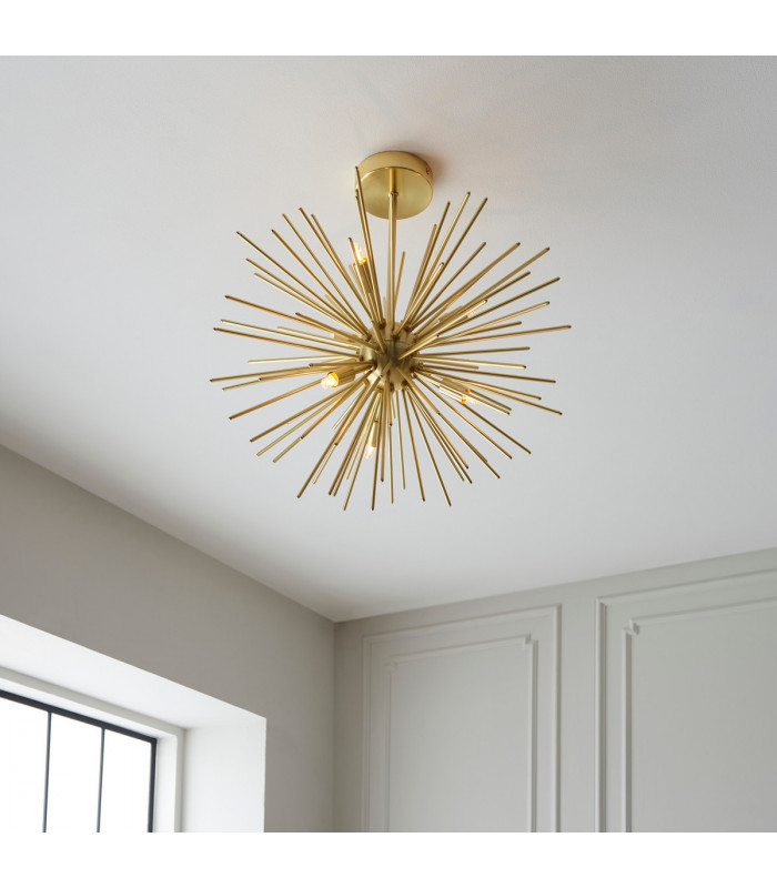 Orta Multi Arm Lamp Semi Flush Ceiling Lamp-4