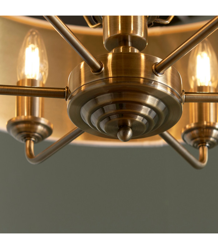 Highclere Single Shade Pendant Ceiling Lamp-6
