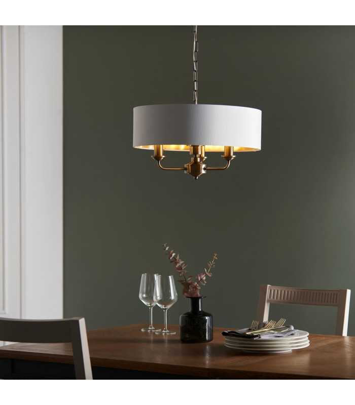 Highclere Single Shade Pendant Ceiling Lamp-3