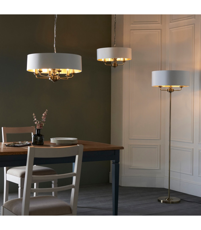 Highclere Base & Shade Floor Lamp-2