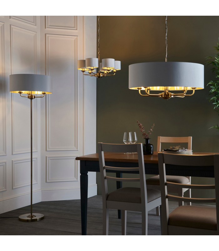 Highclere Base & Shade Floor Lamp-3