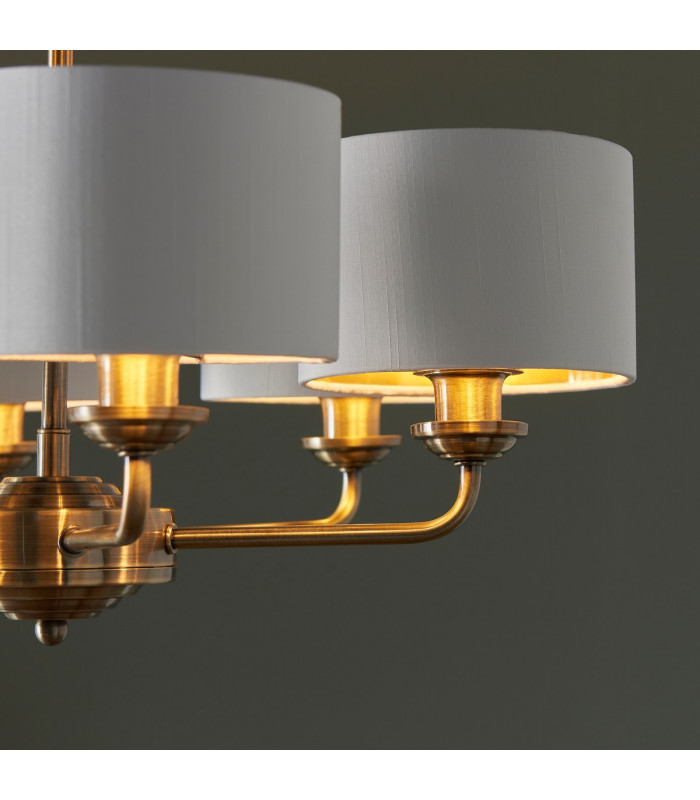 Highclere Multi Arm Shade Pendant Ceiling Lamp-5