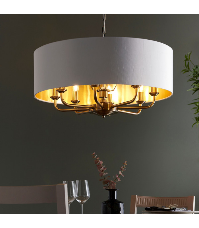 Highclere Single Shade Pendant Ceiling Lamp-1
