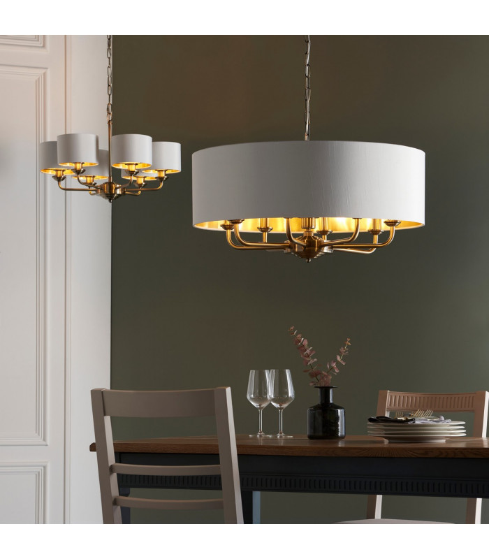 Highclere Single Shade Pendant Ceiling Lamp-2