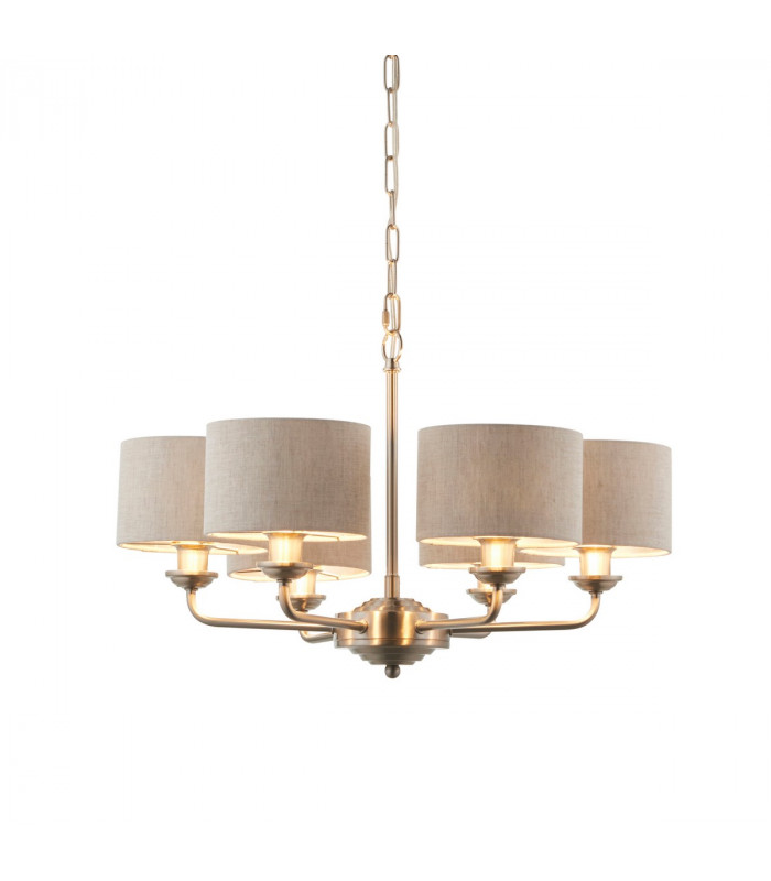 Highclere Multi Arm Shade Pendant Ceiling Lamp
