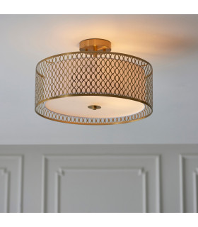 Cordero Decorative Flush Ceiling Lamp-1