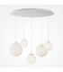 Maytoni Basic Form Modern 5 Light Cluster Pendant Ceiling Light Matt White E27-1