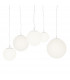 Maytoni Basic Form Modern 5 Light Cluster Pendant Ceiling Light Matt White E27-4