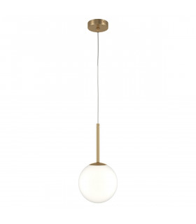 Maytoni Basic Form Medium Modern Globe Pendant Ceiling Light Gold E14-2