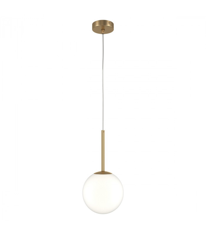 Maytoni Basic Form Medium Modern Globe Pendant Ceiling Light Gold E14-2
