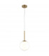 Maytoni Basic Form Medium Modern Globe Pendant Ceiling Light Gold E14-3