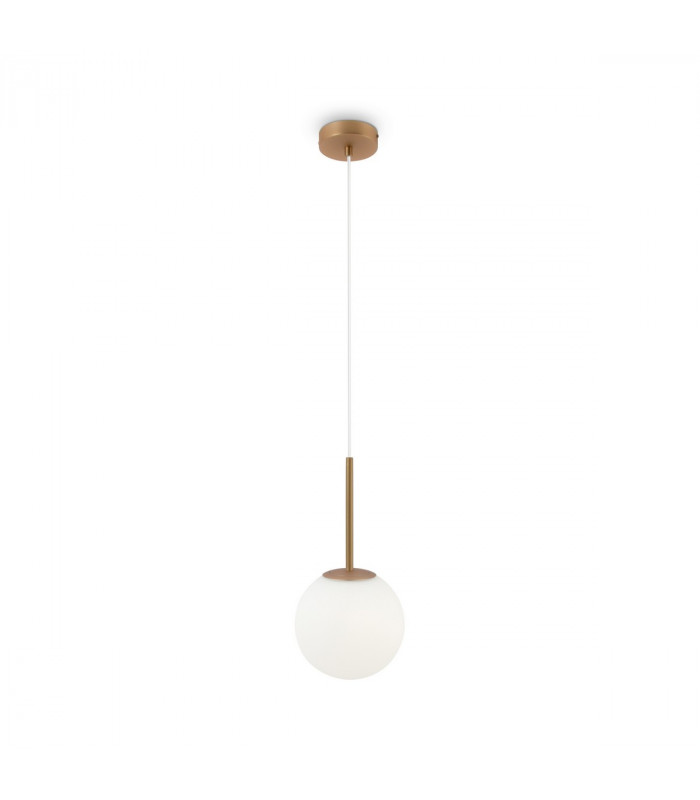 Maytoni Basic Form Medium Modern Globe Pendant Ceiling Light Gold E14-4