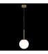 Maytoni Basic Form Medium Modern Globe Pendant Ceiling Light Gold E14-5