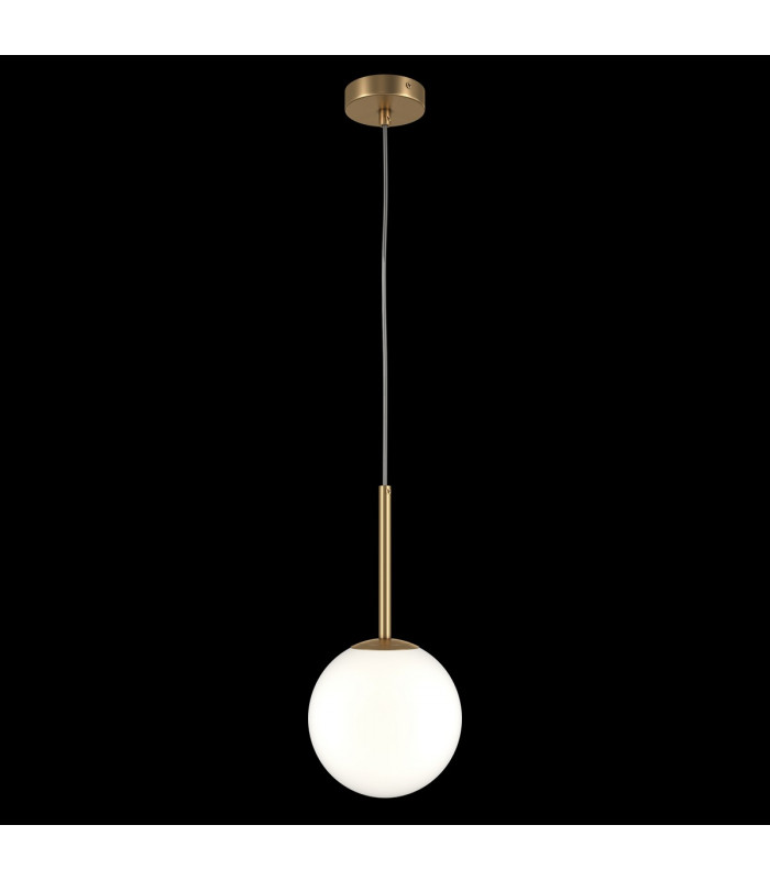 Maytoni Basic Form Medium Modern Globe Pendant Ceiling Light Gold E14-5