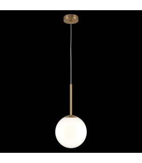 Maytoni Basic Form Large Modern Globe Pendant Ceiling Light Gold E14-2