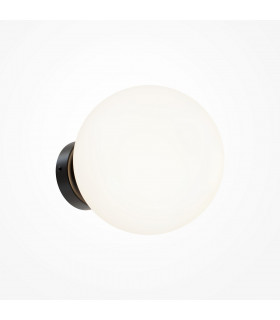 Maytoni Basic Form 20cm Modern Wall Lamp Matt Black E14-1