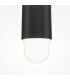 Maytoni Cascade Modern Slim Pendant Ceiling Light Black Integrated LED 4000K-3