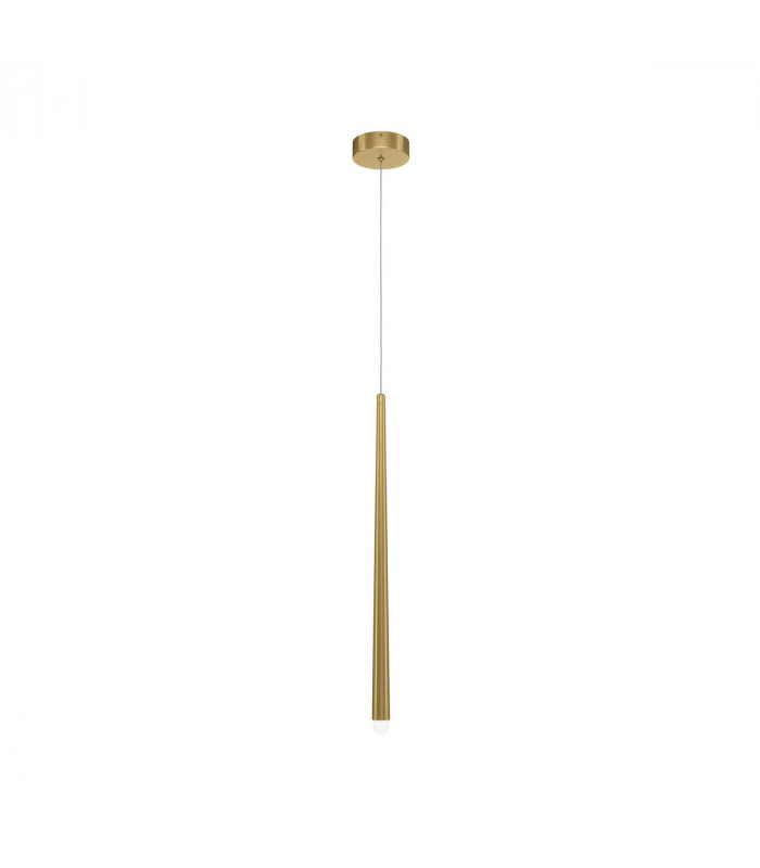 Maytoni Cascade Modern Slim Pendant Ceiling Light Brass Integrated LED 4000K-2