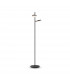 Maytoni Fad Modern 2 Light Dimmable LED Integrated Floor Lamp Matt Black 3000K-2