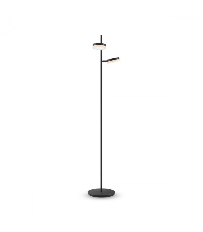 Maytoni Fad Modern 2 Light Dimmable LED Integrated Floor Lamp Matt Black 3000K-2