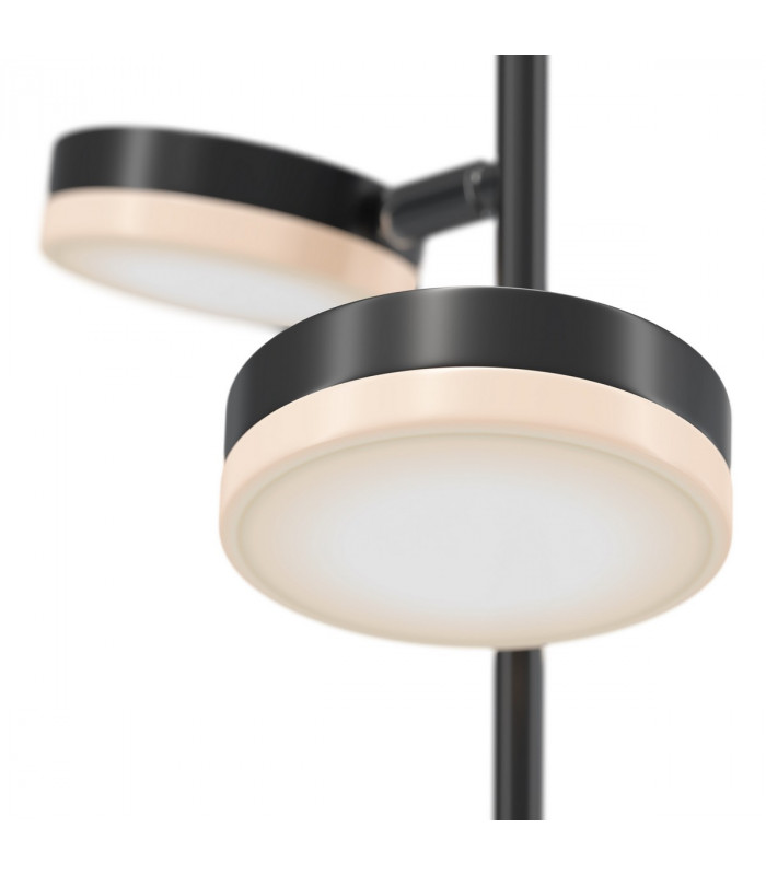 Maytoni Fad Modern 3 Light Integrated LED Pendant Ceiling Light Matt Black 3000K-3