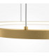 Maytoni Glint Modern Integrated LED Pendant Ceiling Light Brass 60cm 3000K-4