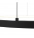 Maytoni Glint Modern Integrated LED Pendant Ceiling Light Black 80cm 3000K-3