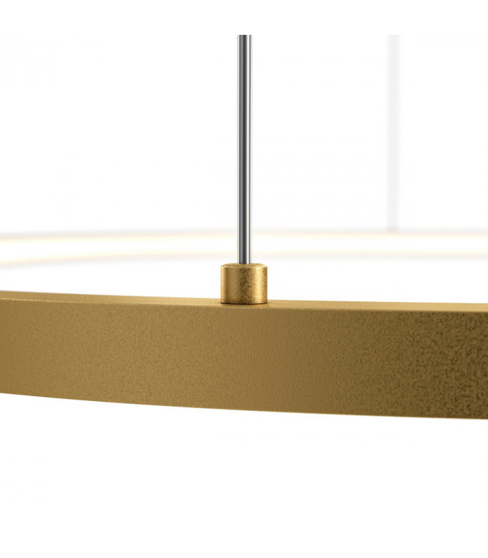 Maytoni Glint Modern Integrated LED Pendant Ceiling Light Brass 80cm 3000K-3
